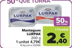 Lurpak - Mantegues