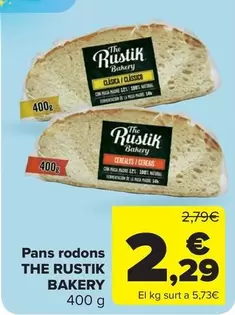 the rustik bakery - Pans Rodons