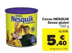 Nesquik - Cacau Sense Gluten