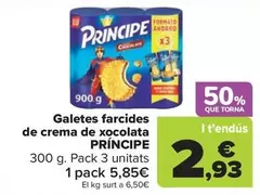 Príncipe - Galetes Farcides De Crema De Xocolata