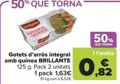 Brillante - Gotets D'arros Integral Amb Quinoa