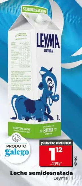 Leyma - Leche Semidesnatada