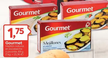 Gourmet - Mejillon Natural