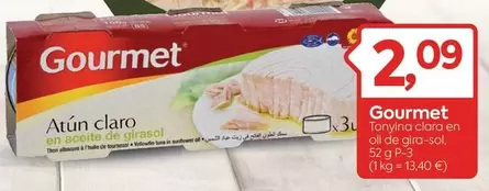 Gourmet - Atún Claro En Aceite De Girasol
