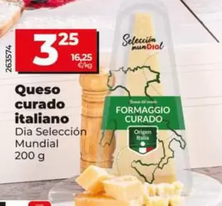 Dia Seleccion Mundial - Queso Curado Italiano 