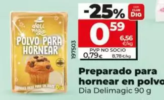 Dia Delimagic - Preparado Para Hornear En Polvo  90 G