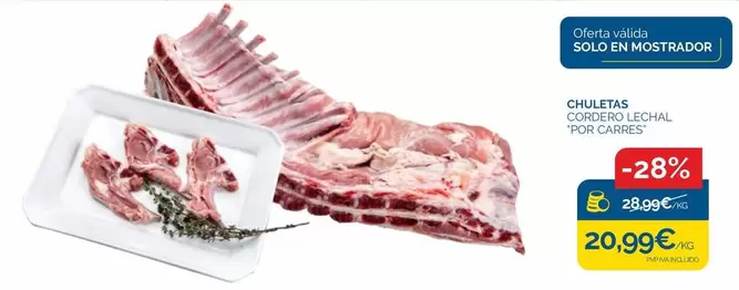 Solo - Chuletas Lechal Porc Cares