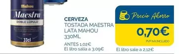 Mahou - Cerveza Tostada Maestra
