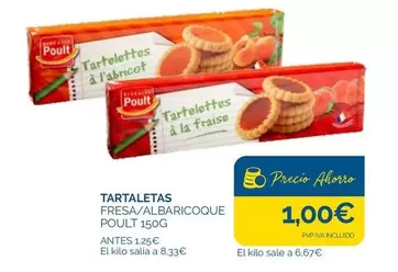 Tartaletas Fresa/Albaricoque