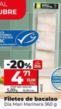 Dia Mari Marinera - Filetes De Bacalao 