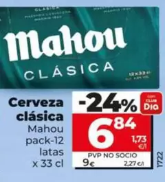 Mahou - Cerveza Clásica