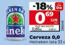 Heineken - Cerveza 0,0 