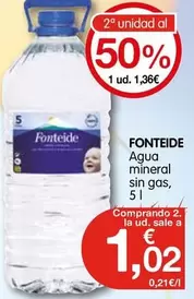 Fonteide - Agua Mineral Sin Gas