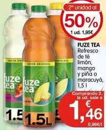 mango - Refresco De Te Limon Mango Y Pina O Maracuya