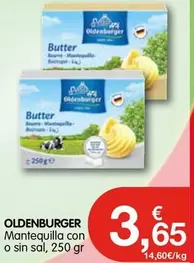 Oldenburger - Mantequilla Con O Sin Sal