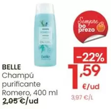 Belle - Champú Purificante Romero