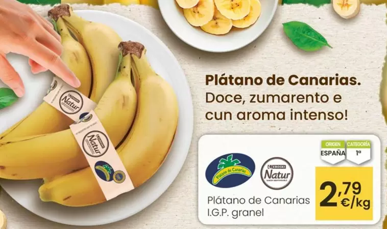 Plátano De Canarias I.G.P. Granel