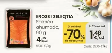 Eroski Seleqtia - Salmón Ahumado