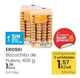 Eroski - Bizcochito De Huevo