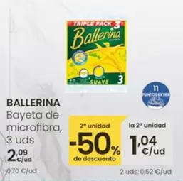 Ballerina - Bayeta De Microfibra