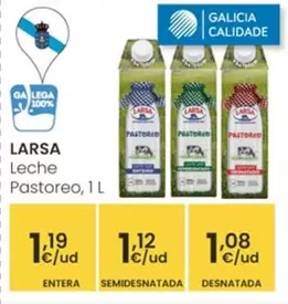 Larsa - Leche Pastoreo