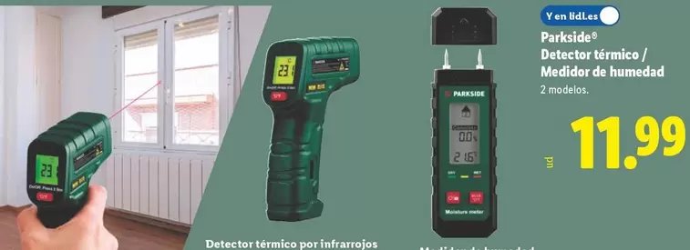 Parkside - Detector Termico/ Medidor De Humedad