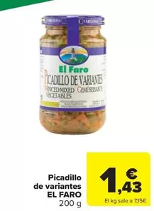 El Faro - Picadillo de variotes