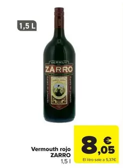 Zarro - Vermouth Rojo