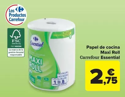 carrefour - Papel De Cocina Maxi Roll