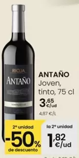 Antaño - Joven Tinto