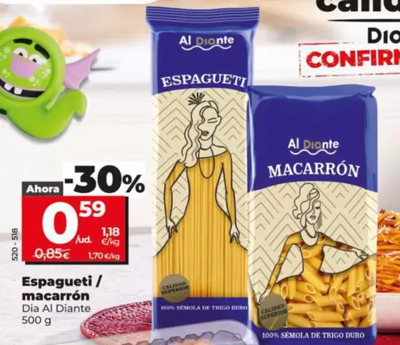 Dia Al Diante - Espagueti / Macarron