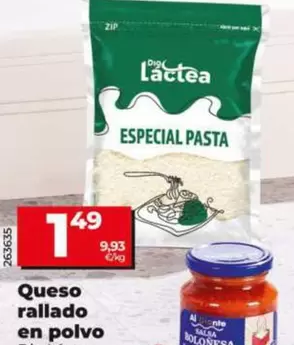 Dia Lactea - Queso Rallado En Polvo