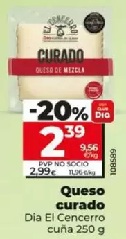 Dia El Cencerro - Queso Curado