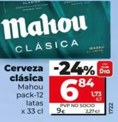 Mahou - Cerveza Clasica