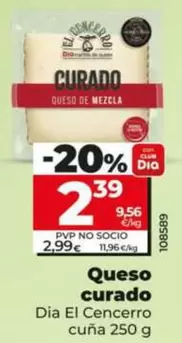 Dia El Cencerro - Queso Curado