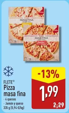 flete - Pizza Masa Fina