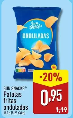 sun - Patatas Fritas Onduladas