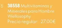 Oriflame - 38558 Multivitaminas Y Minerales Para Hombre Wellosophy