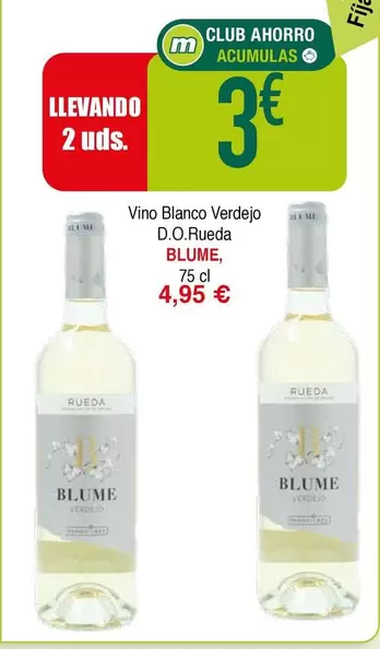 Blume - Vino Blanco Verdejo D.o. Rueda