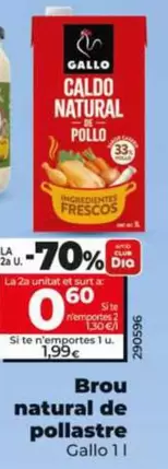 Gallo  - Caldo Natural De Pollo 1 L