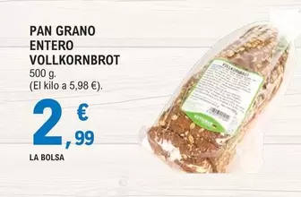 Pan Grano Entero