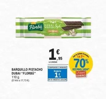 florbu - Barquillo Pistacho