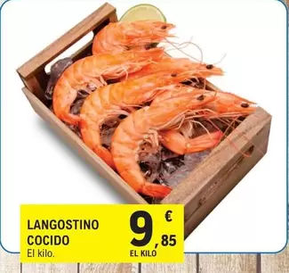 Langostino Cocido