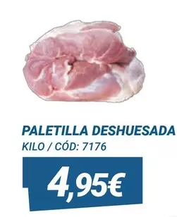 Paletilla Deshuesada