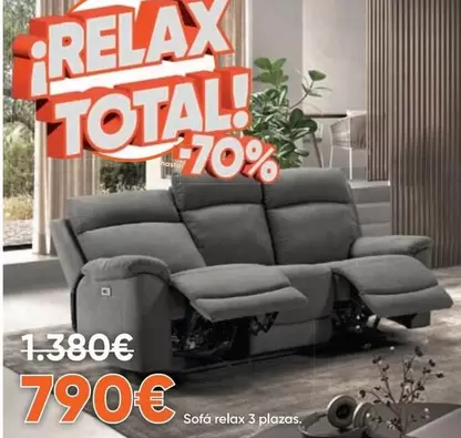 Sofa Relax 3 Plazas