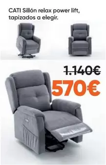 Cati Sillon Relax Power Lift