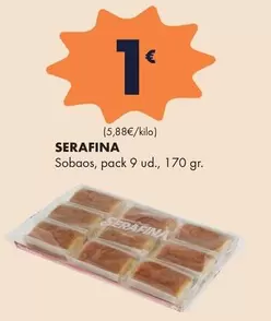 Serafina - Sobaos, Pack 9 Ud., 170 Gr.