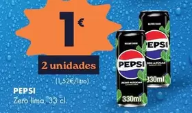 Pepsi - Zero Lima, 33 Cl.