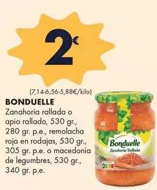 Bonduelle - Zanahoria Rallada O Apio Rallado, 530 Gr., 280 Gr. P.e., Remolacha Roja En Rodajas, 530 Gr., 305 Gr. P.e. O Macedonia De Legumbres, 530 Gr., 340 Gr. P.e