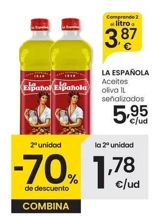 La Española - Aceites Oliva 1L Senalizados